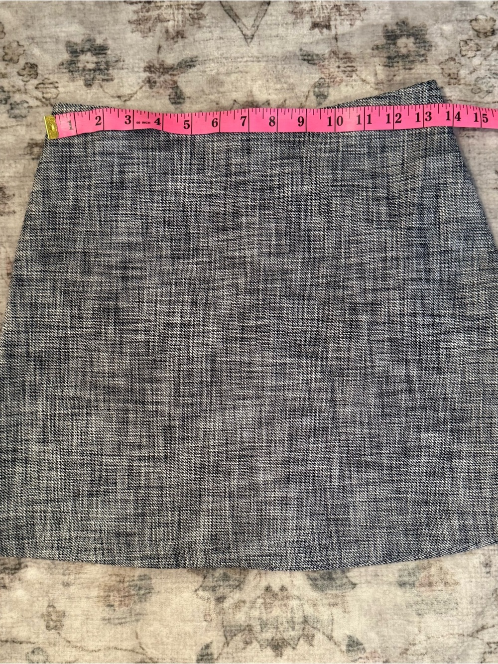 Wilfred Black and White Mini Skirt